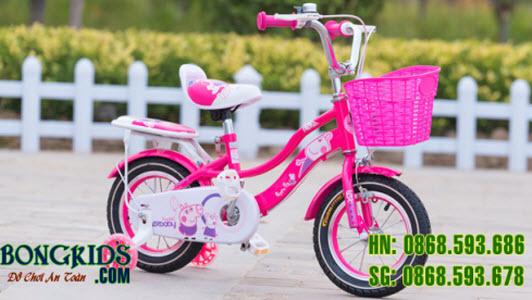 Xe đạp trẻ em Peppa- Xe đạp Peppa  cho bé gái