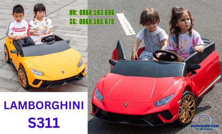 Xe hơi điện cho bé S311 Lamborghini