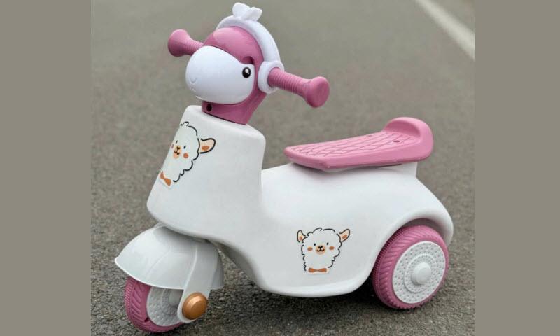 Xe chòi chân vespa cừu cho bé 1-3 tuổi