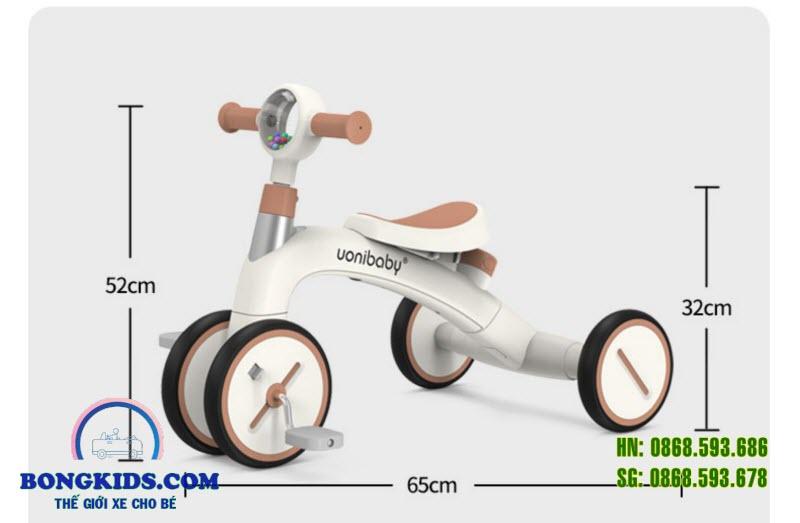 Xe đạp ba bánh đa năng cho bé A5
