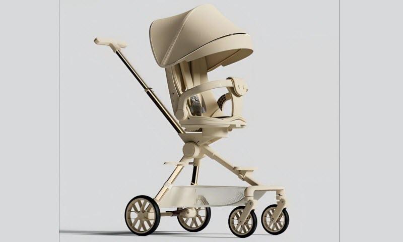 Xe đẩy gập gọn F8 vừa nằm vừa ngồi cho bé sơ sinh - 6 tuổi