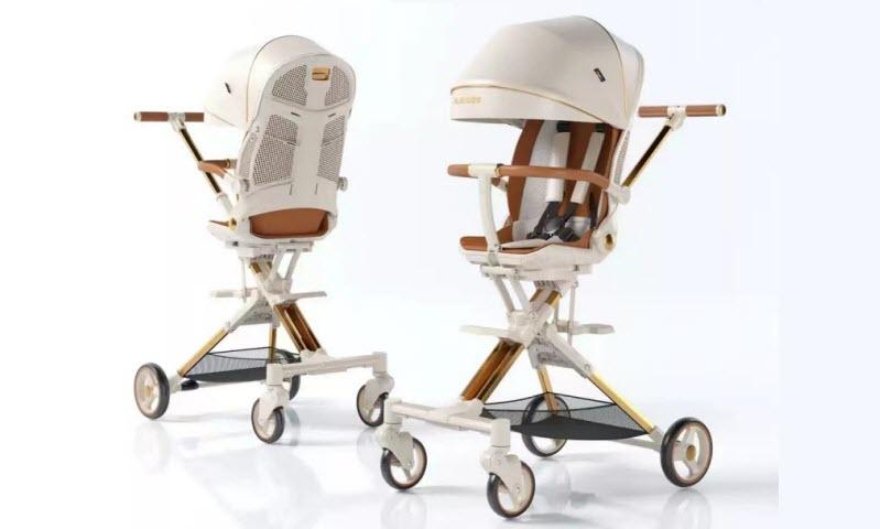Xe đẩy Playkids X6-3 cao cấp, vừa nằm vừa ngồi cho bé sơ sinh - 6 tuổi