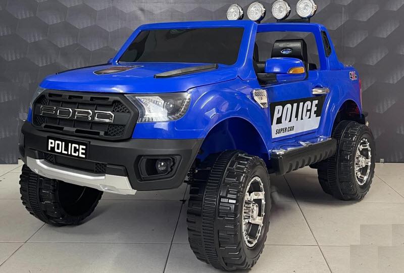 Xe ô tô điện trẻ em cảnh sát Mỹ Ford 9588
