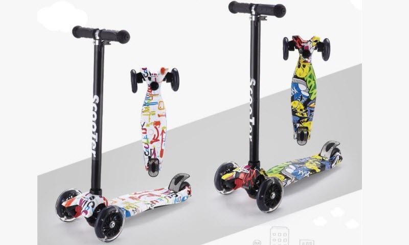 Xe trượt scooter 3 bánh 850 cho bé (màu ngẫu nhiên)