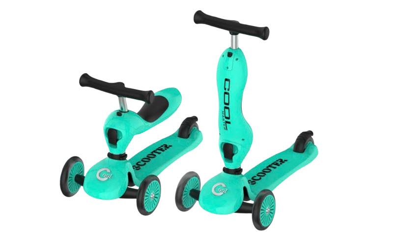 Xe scooter cỡ nhỏ XFA02 có ghế ngồi cho bé chòi chân và trượt