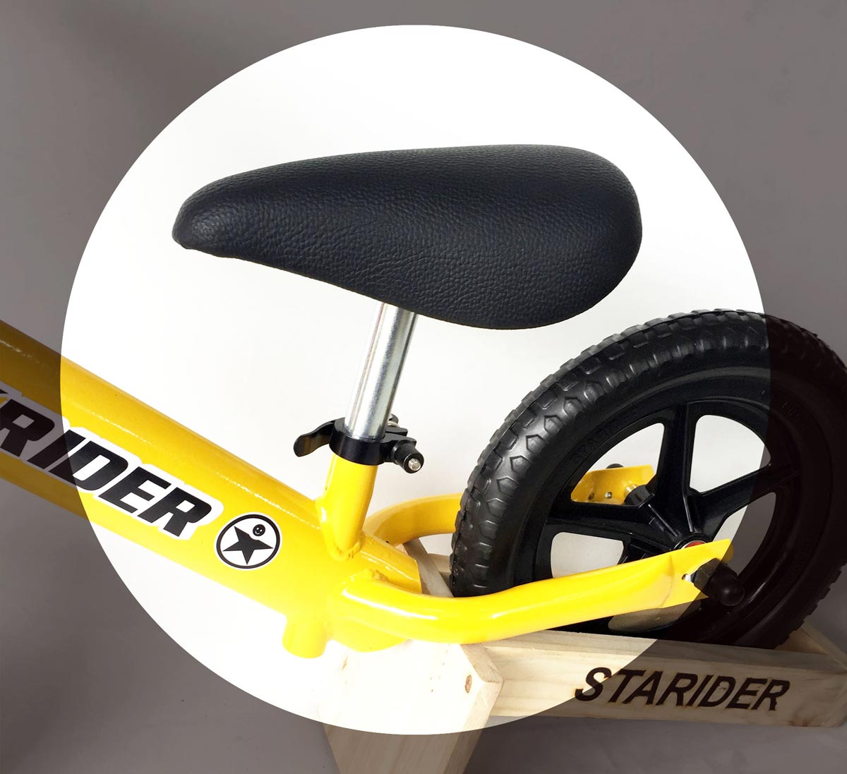 Yên xe thăng bằng cho bé Starider Pro 