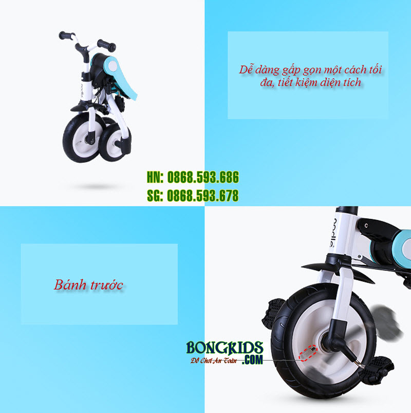 Xe đa năng 5 in 1 cao cấp cho bé A2 15 Xe đa năng 5 in 1 cao cấp cho bé A2 15