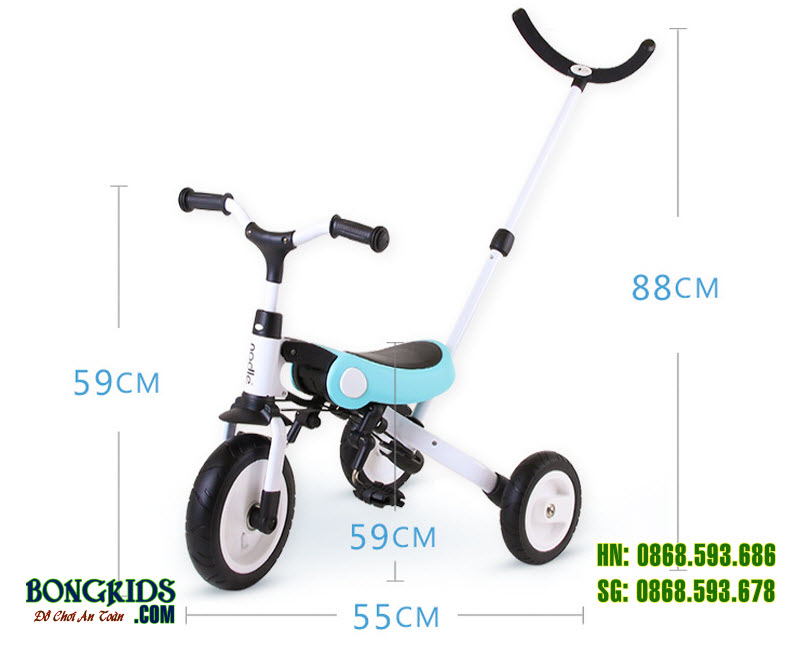 Xe đa năng 5 in 1 cao cấp cho bé A2 10 Xe đa năng 5 in 1 cao cấp cho bé A2 10