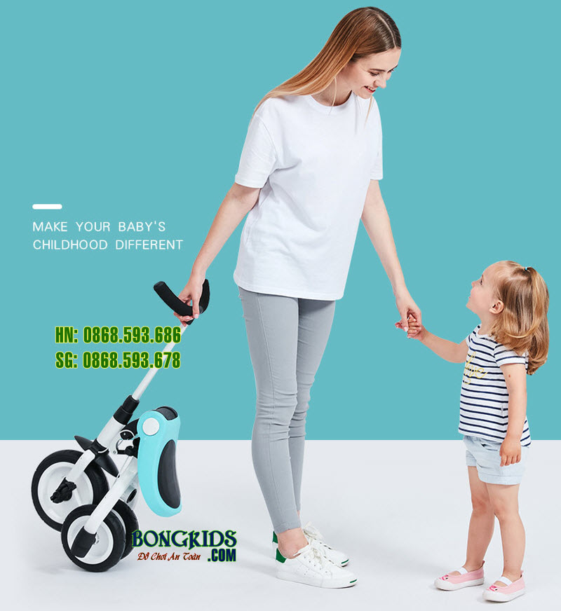 Xe đa năng 5 in 1 cao cấp cho bé A2 8 Xe đa năng 5 in 1 cao cấp cho bé A2 8