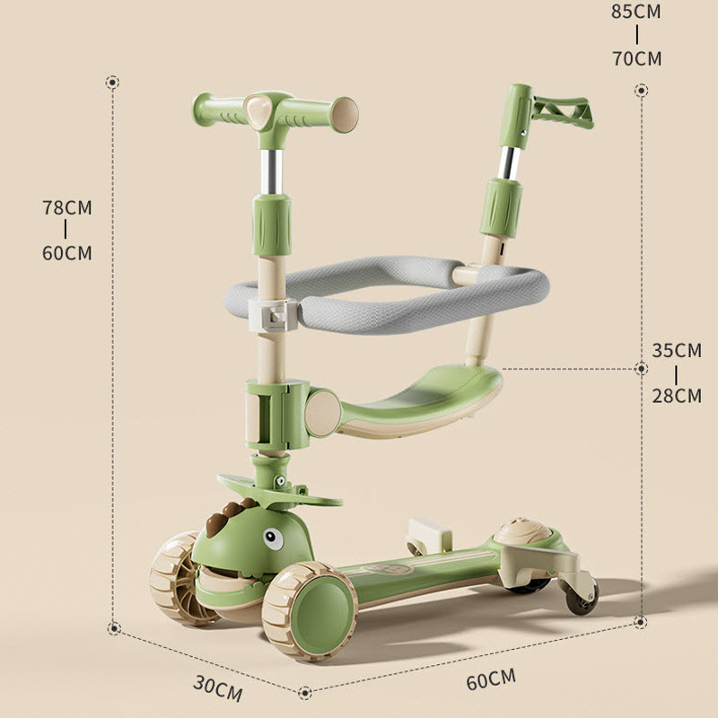 Kích thước Xe Trượt Scooter 613A 