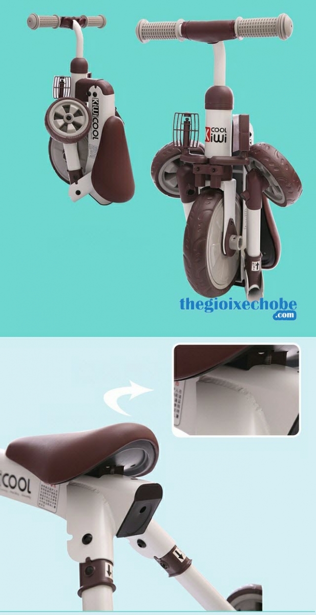 Yên xe đạp 3 bánh trẻ em AH-003  êm ái