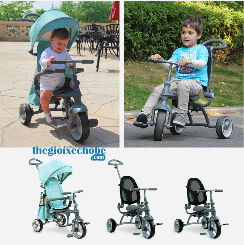 Xe đạp 3 bánh trẻ em HSR-199 (Hàng xuất Châu Âu, gập gọn)