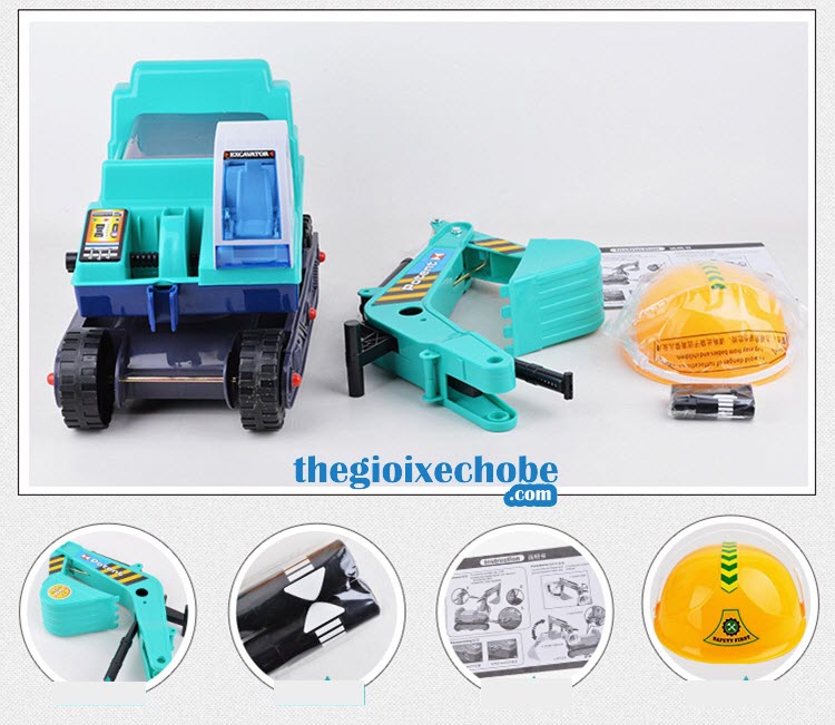 Xe cần cẩu - máy xúc 138
