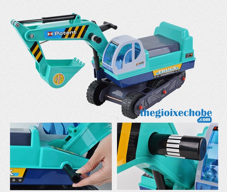 Xe cần cẩu - máy xúc 138