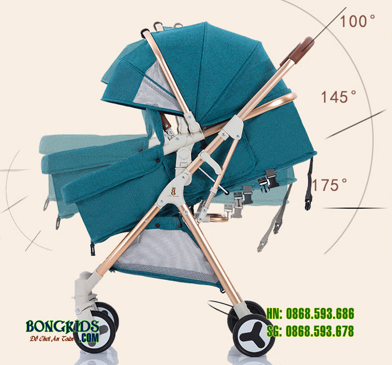 Xe đa năng đẩy- nôi cho bé XF 518 1