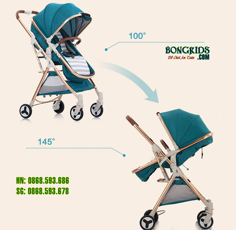 Xe đan năng đẩy- nôi cho bé XF 518 4