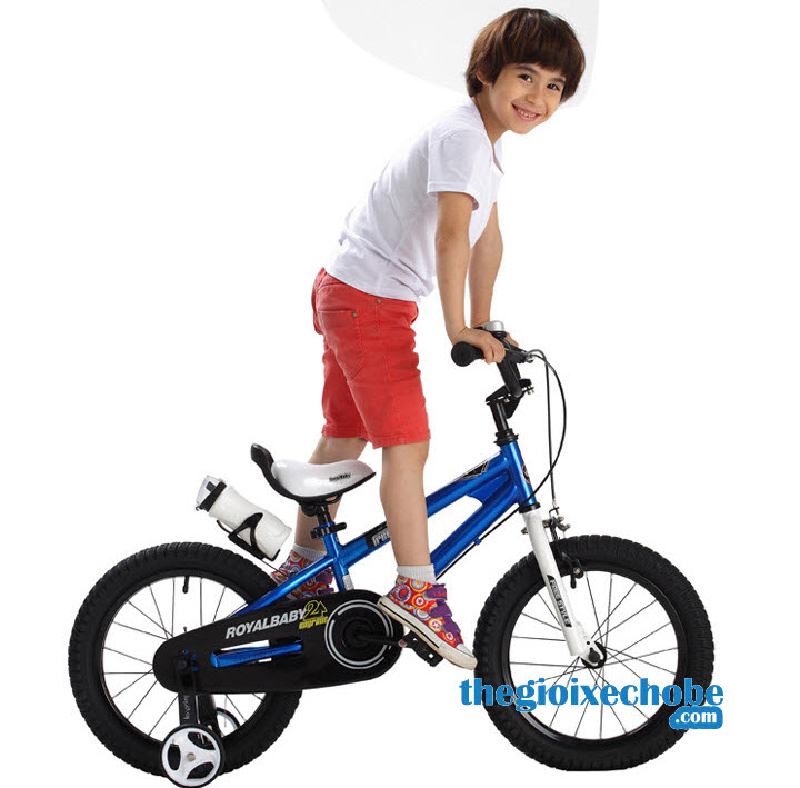 Xe đạp trẻ em RoyalBaby FreeStyle RB-6 màu xanh nước biển
