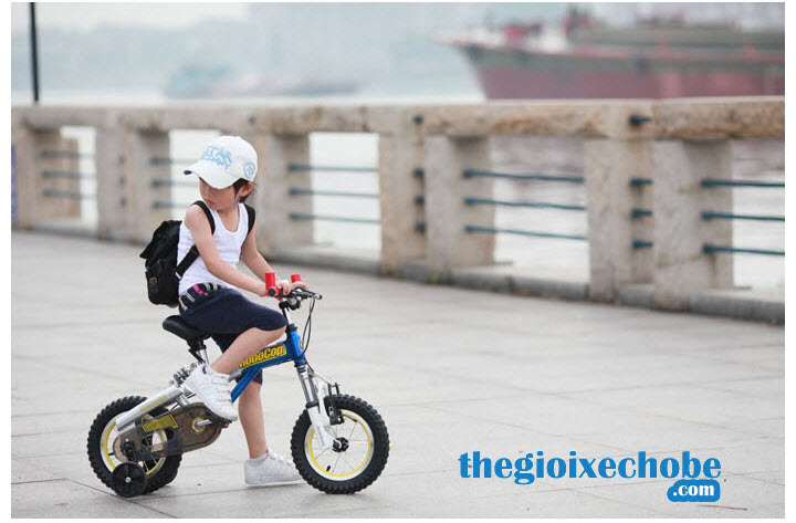 Xe đạp trẻ em RoyalBaby RoBoCop RB-8 giúp bé dễ dàng di chuyển