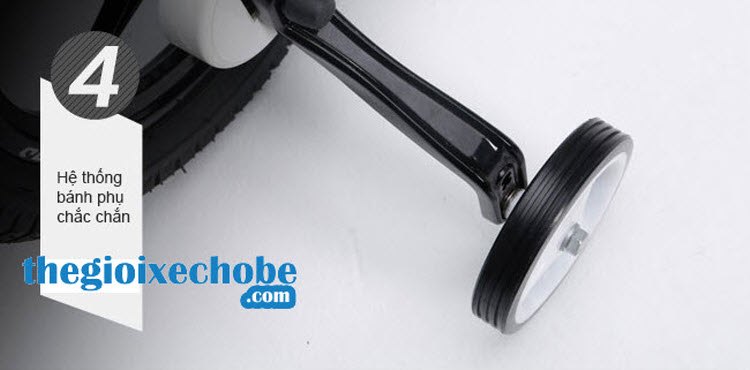Hệ thống bánh phụ chắc chắn