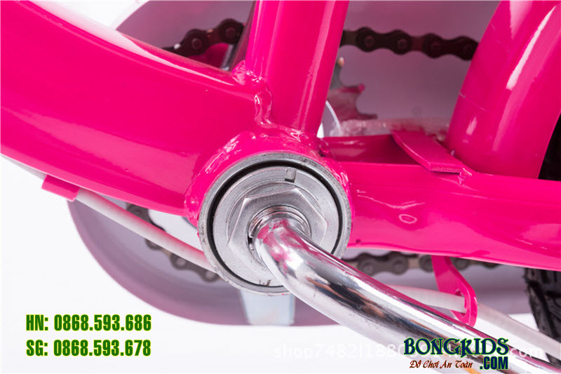 Xe đạp Peppa cho bé gái 6