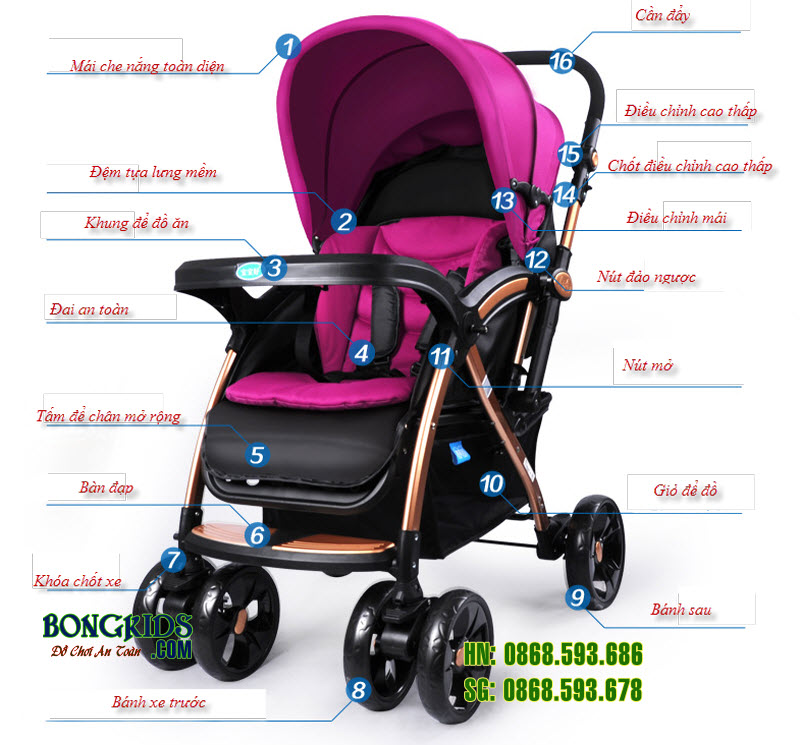 Xe đẩy cho bé c8 11