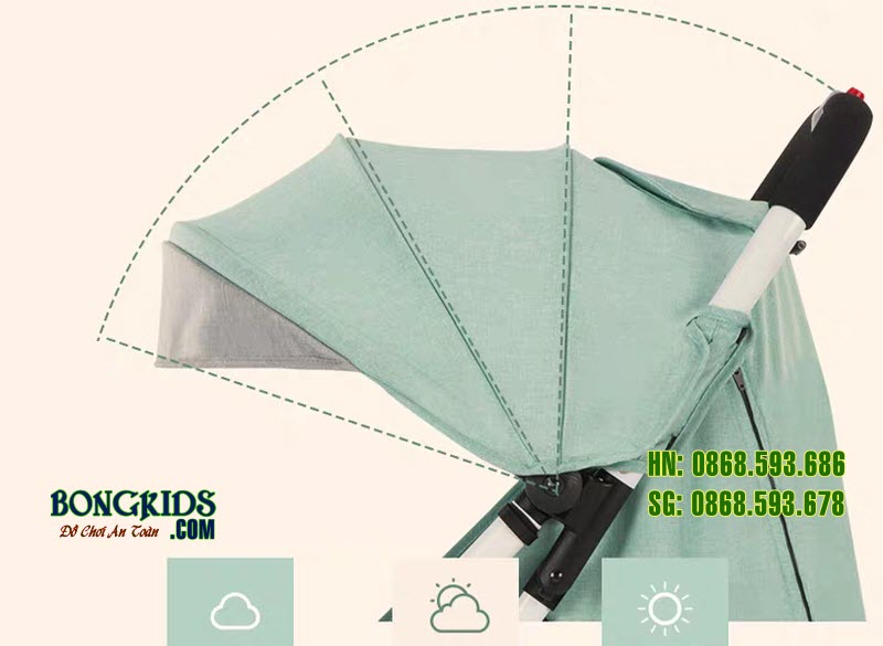 Xe đẩy cho bé XF588 4