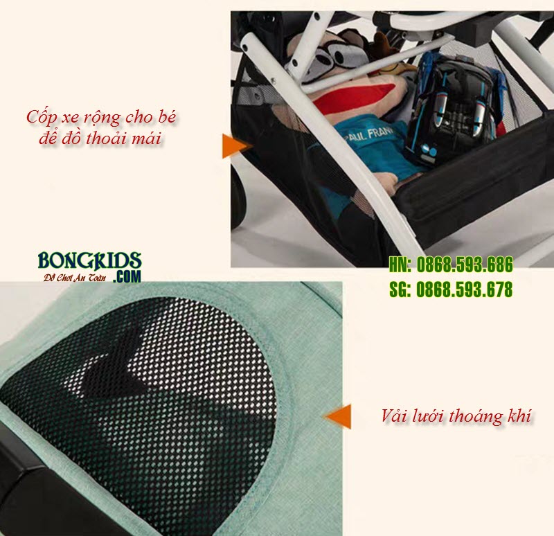 Xe đẩy cho bé XF588 5