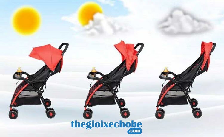 Các tư thế xe đẩy cho bé Baobaohao 723 