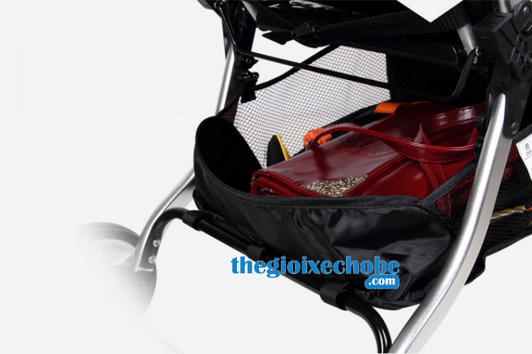 Xe đẩy trẻ em Seebaby T05 có giỏ để đồ rộng