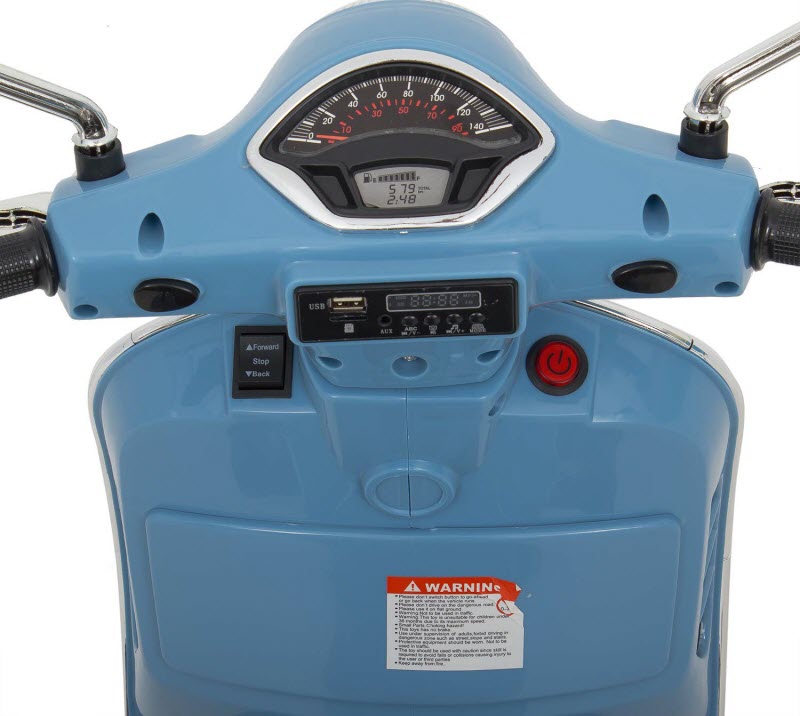 Xe mô tô điện trẻ em Vespa Q168 chi tiết 2