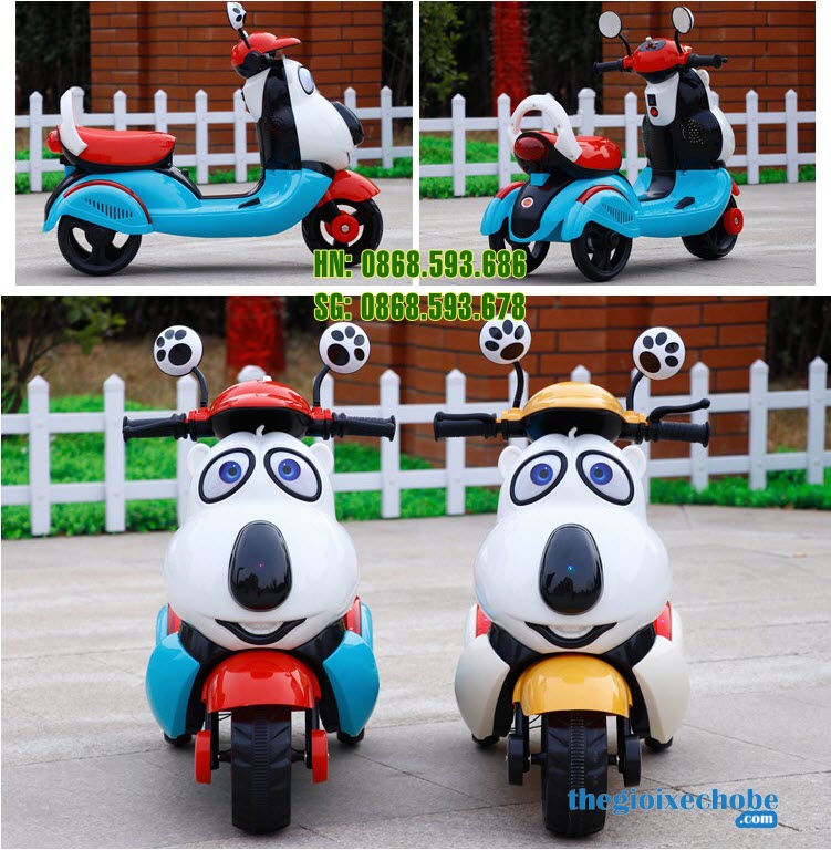 Xe môtô điện trẻ em Vespa HLM-5588