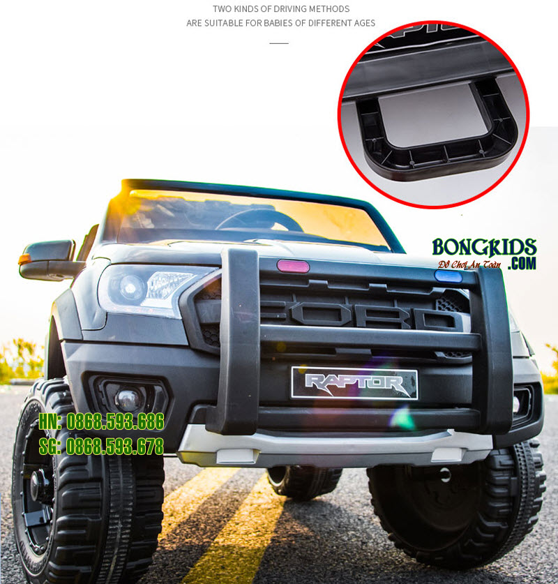 Xe ô tô điện cho bé F150 3 Xe ô tô điện cho bé F150 3