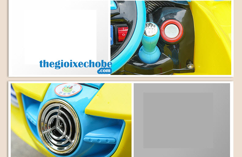 Các chi tiết xe ô tô điện trẻ em YH - 99159