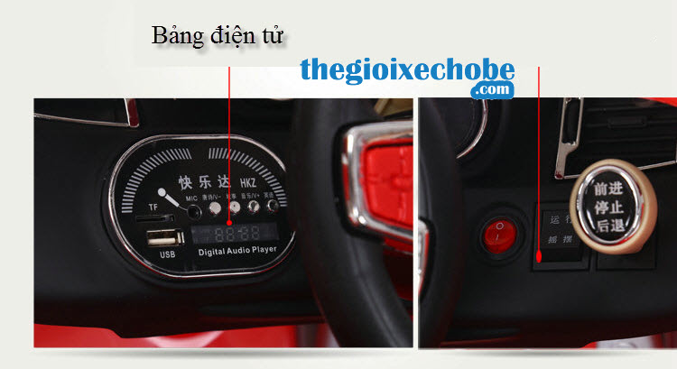 Hệ thống điêug khiển xe hơi điện cho bé KL-5068