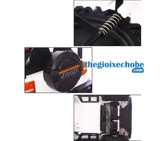 Các chi tiết của  xe ô tô điện trẻ em JHW-5188 