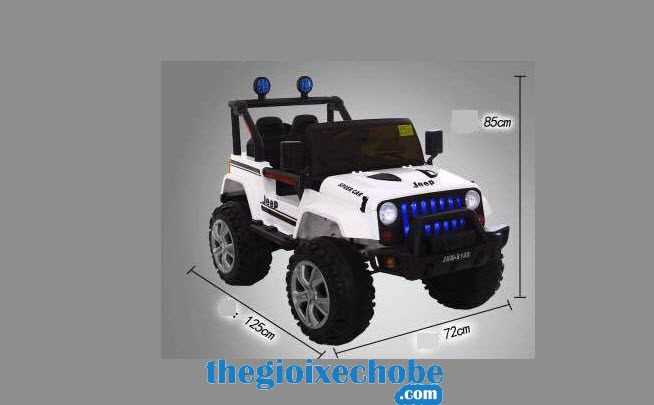 Kích thước xe ô tô điện trẻ em JHW-5188 