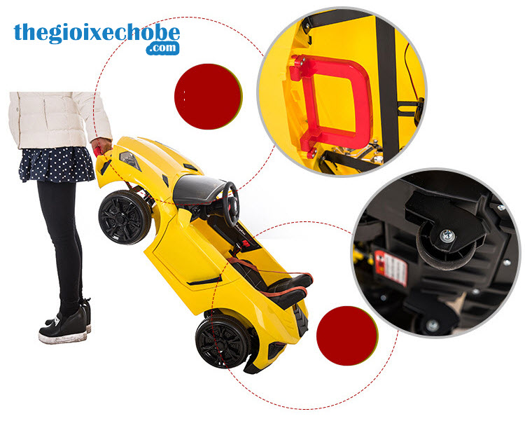 Xe ô tô điện trẻ em Lamboghini BBH-718     