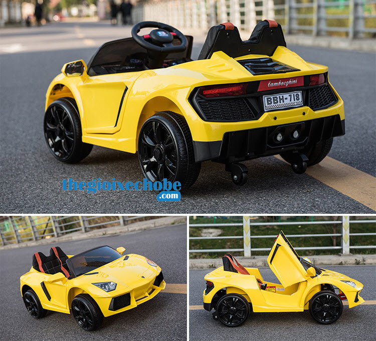 Xe ô tô điện trẻ em Lamboghini BBH-718     