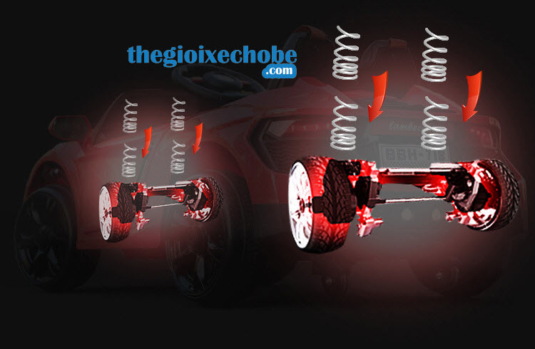 Xe ô tô điện trẻ em Lamboghini BBH-718     