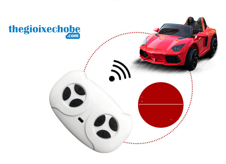Xe ô tô điện trẻ em Lamboghini BBH-718     