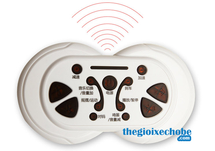 Xe ô tô điện trẻ em BDQ-1188 có điều khiển bắt Wifi