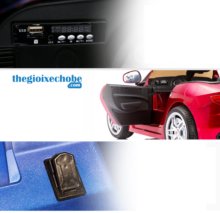 Xe ô tô điện trẻ em Maserati CT-528