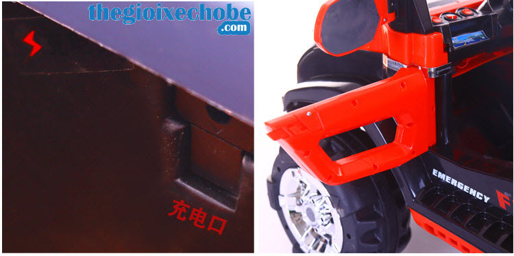 Xe ô tô điện trẻ em HF-1199 có cửa mở ngang 