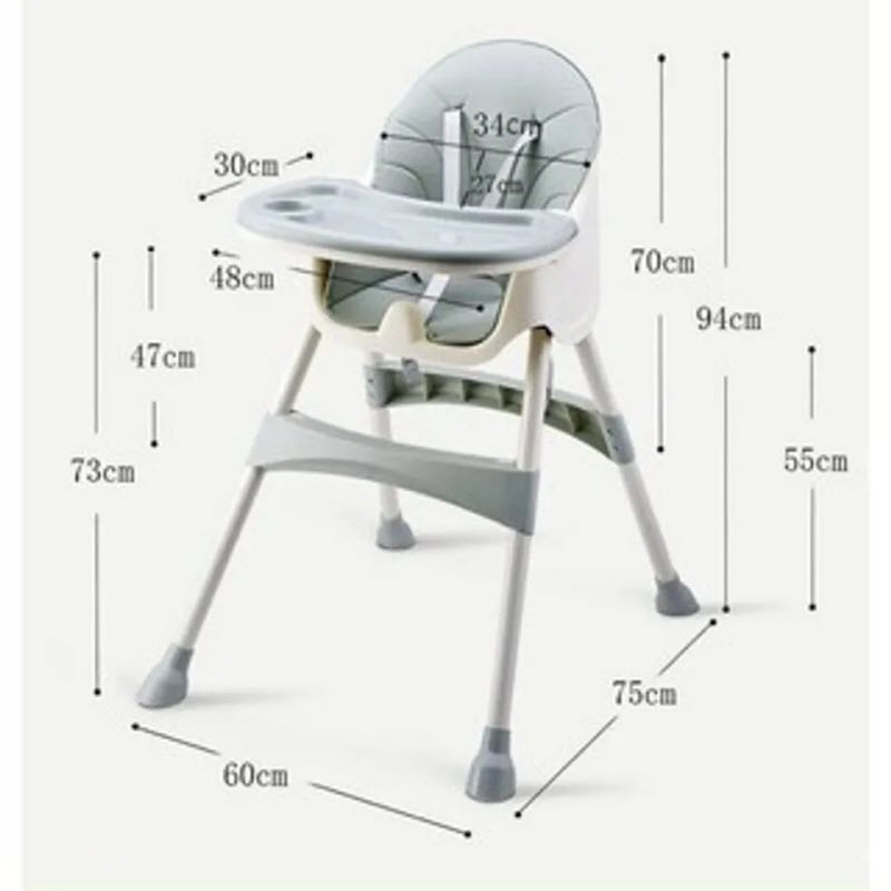 Ghế ăn dặm cao cấp Umoo 04144 cho bé 6-48 tháng