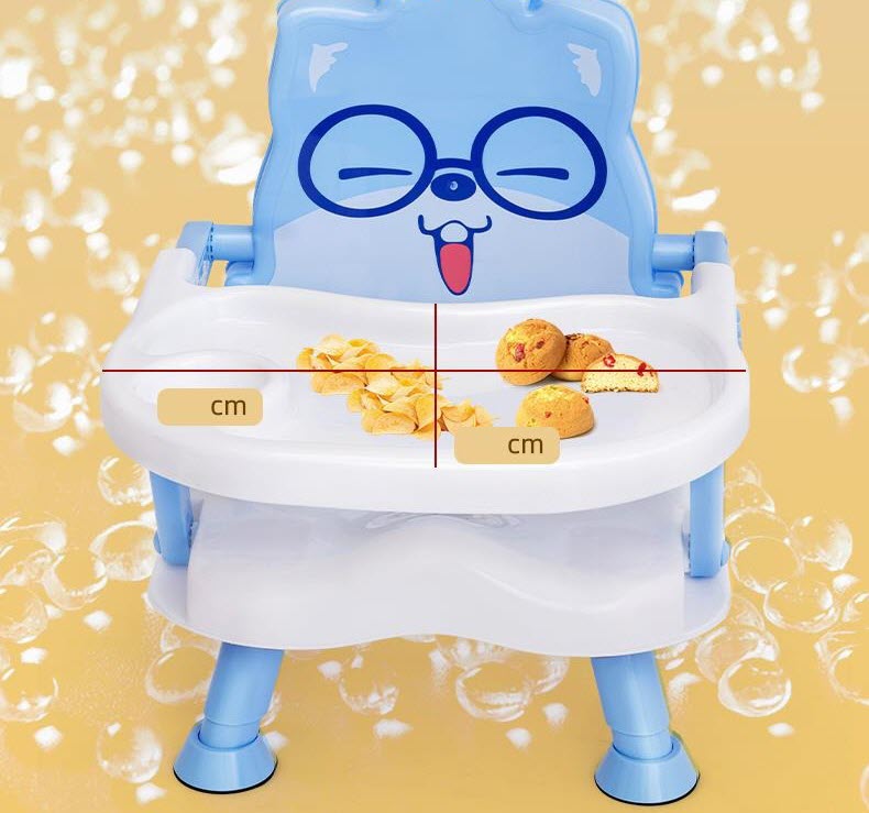 Ghế ăn dặm cho bé hình mắt kính cute