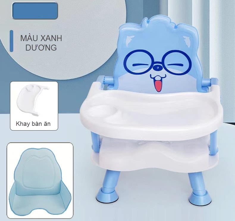 Ghế ăn dặm cho bé hình mắt kính cute