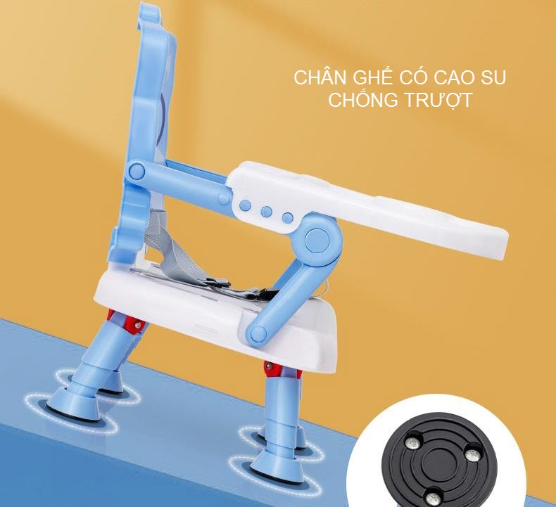 Ghế ăn dặm cho bé hình mắt kính cute