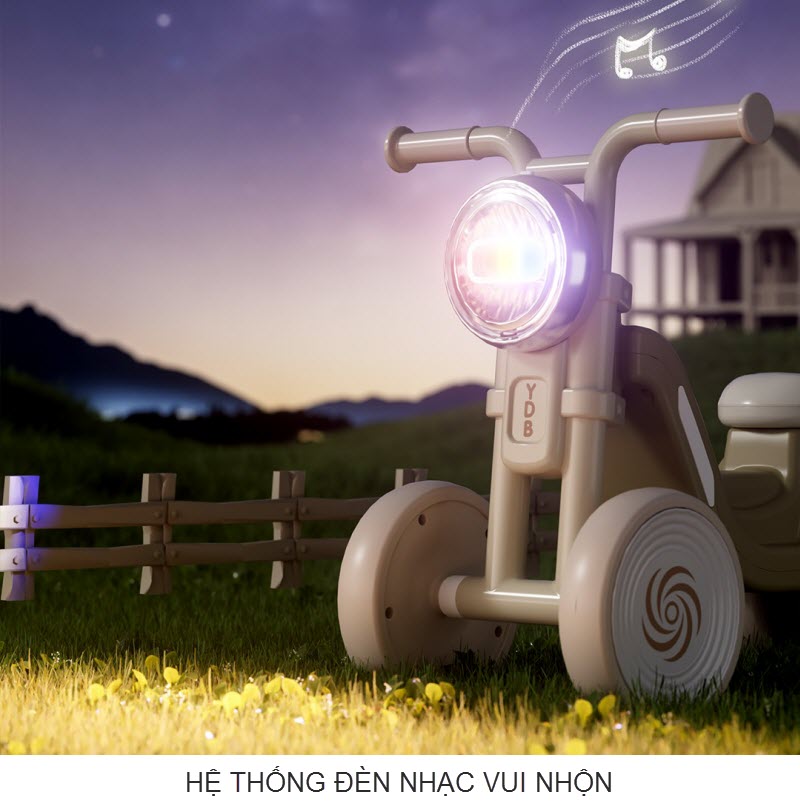 Xe chòi chân 4 bánh 066 cho bé 1-3 tuổi