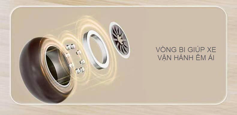Xe chòi chân chiếc giày cho bé 1-3 tuổi