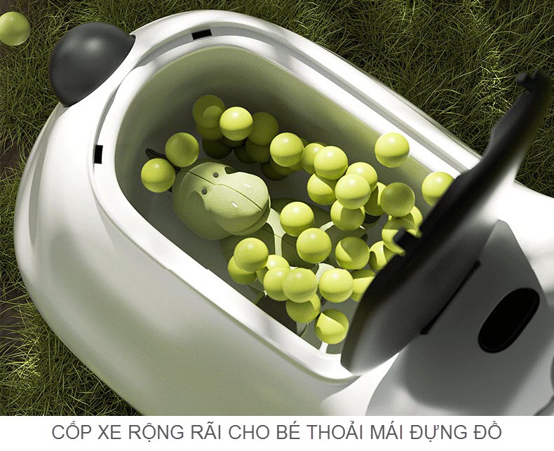 Xe chòi chân gấu trúc Panda cho bé 1-3 tuổi